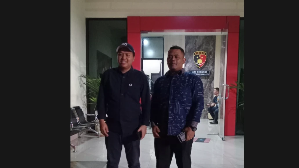 Merasa Nama Baiknya Dicemarkan, Dias Rukmana Praja Wakil Ketua DPRD Purwakarta Resmi Lapor ke Polres Purwakarta