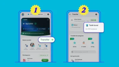 Cara Tarik Tunai di GoPay, Bisa di ATM dan Minimarket