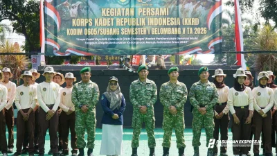 Persami KKRI Kodim 0605/Subang Resmi Ditutup, 40 Pelajar Dibekali Karakter dan Jiwa Kepemimpinan