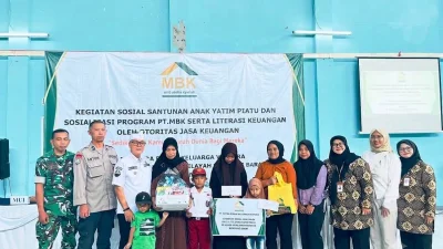 PT MBK Ventura Perkuat CSR, Salurkan Bantuan Sosial dan Alat Kesehatan Sambil Edukasi Literasi Keuangan