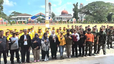 Paskibraka Subang Siap 90 Persen, Formasi Pengibaran Bendera Dimatangkan Jelang HUT ke-81 RI