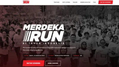 Siap-Siap! Pendaftaran Merdeka Run Dibuka Hari Ini 12 Agustus 2026