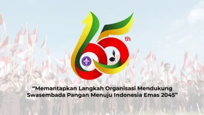 Makna Logo Hari Pramuka 2026: Dari Angka 65 hingga Pesan Indonesia Emas