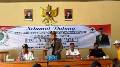 Anggota DPRD Subang H Bambang Akan Perjuangkan Aspirasi Warga Soal PJU