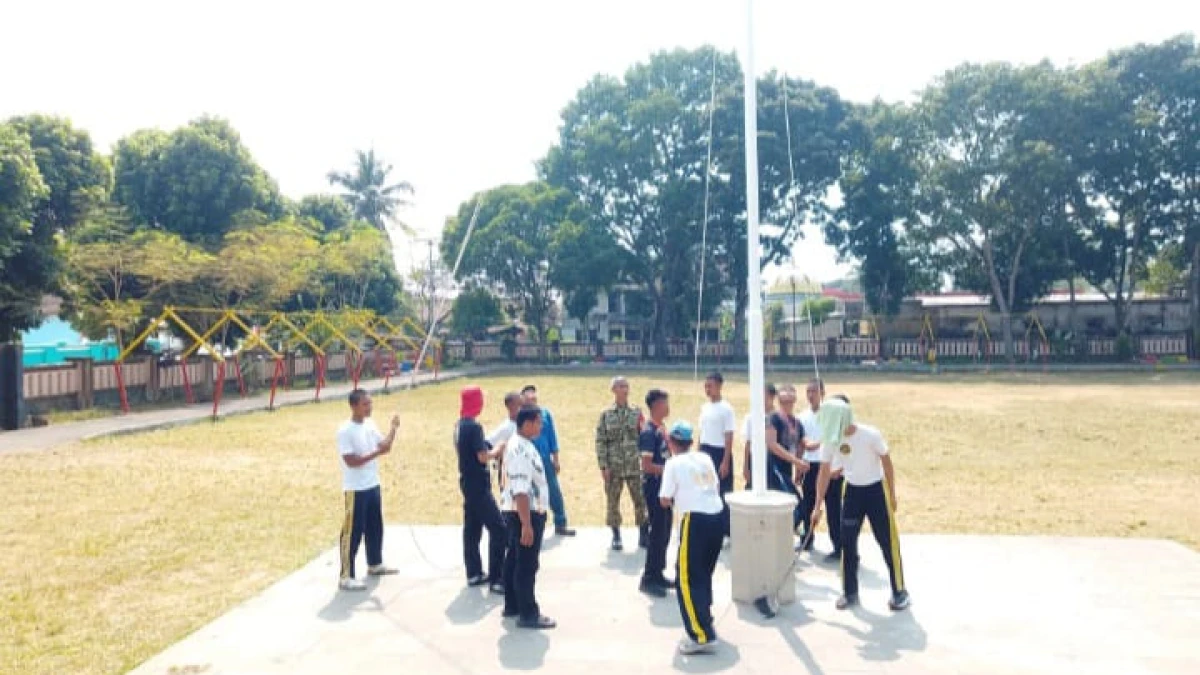H-7 Upacara Peringatan HUT ke-81 RI, Paskibra Kecamatan Jalancagak Makin Kompak