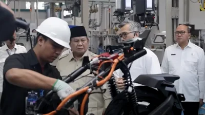 Motor Listrik Nasional Diluncurkan Presiden Prabowo, Simbol Kebangkitan Industri