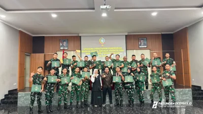 Prodi Pendidikan Bahasa Arab UPI Latih 23 Personel TNI AD Bahasa Arab Fungsional