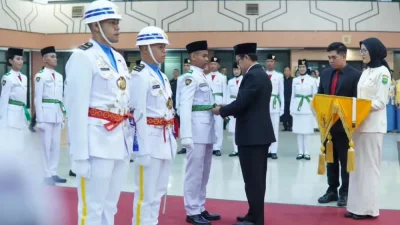 Paskibraka Kabupaten Subang 2026 Resmi Dikukuhkan, Siap Kibarkan Bendera Merah Putih pada HUT ke-81 RI