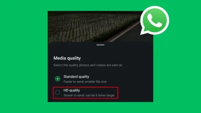 Begini Cara Mengirim Foto HD di WhatsApp, Cuma Sekali Klik!