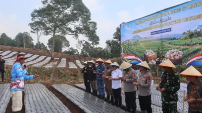 Polres Subang Sukseskan Misi Pemerintah Percepat Swasembada Bawang Putih Nasional