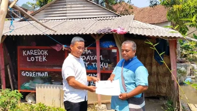 BAZNAS Subang Bantu Biaya Pengobatan Penderita Komplikasi Penyakit di Cijambe lewat Program Subang Cageur