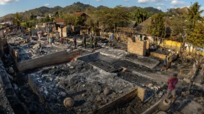Desa Adat Sade Lombok Habis Terbakar, Pemerintah Fokus Pemulihan Warga Terdampak