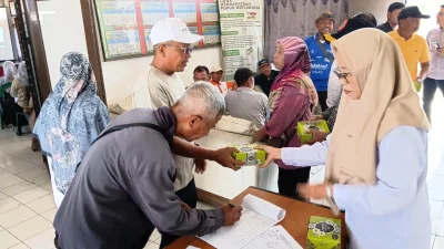 UPTD Pengelolaan Pertanian Patokbeusi Sosialisasikan Perubahan Juknis Pupuk Bersubsidi