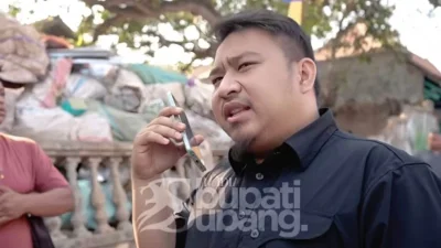 Bupati Subang, Reynaldy Tindak Tegas Truk Tanah Bendungan, Operasional Dihentikan hingga Izin Terbit