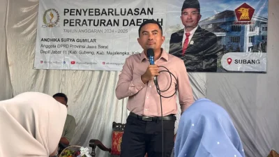 Anggota DPRD Jabar Andhika Surya Gumilar Ajak Masyarakat Bijak Bermedsos