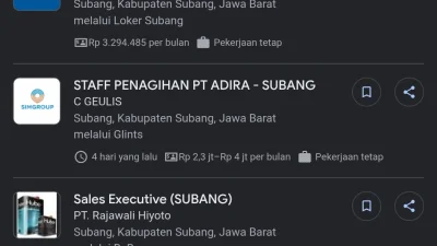 Loker Compreng Subang Hari Ini 2026, Cek Daftar Lowongan dan Cara Melamarnya
