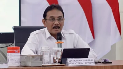 Sekjen ATR/BPN Jelaskan Tiga Transformasi untuk Percepat Layanan Pertanahan kepada Masyarakat