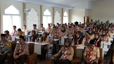 Kasomalang Menggema! 61 Pembina Pramuka Tempa Diri dalam KMD, Perdana Sepanjang Sejarah Kwarran
