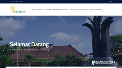 Kelola Data Inovasi dan Kelitbangan, Bapperida Subang Kembangkan Aplikasi Sisingaan
