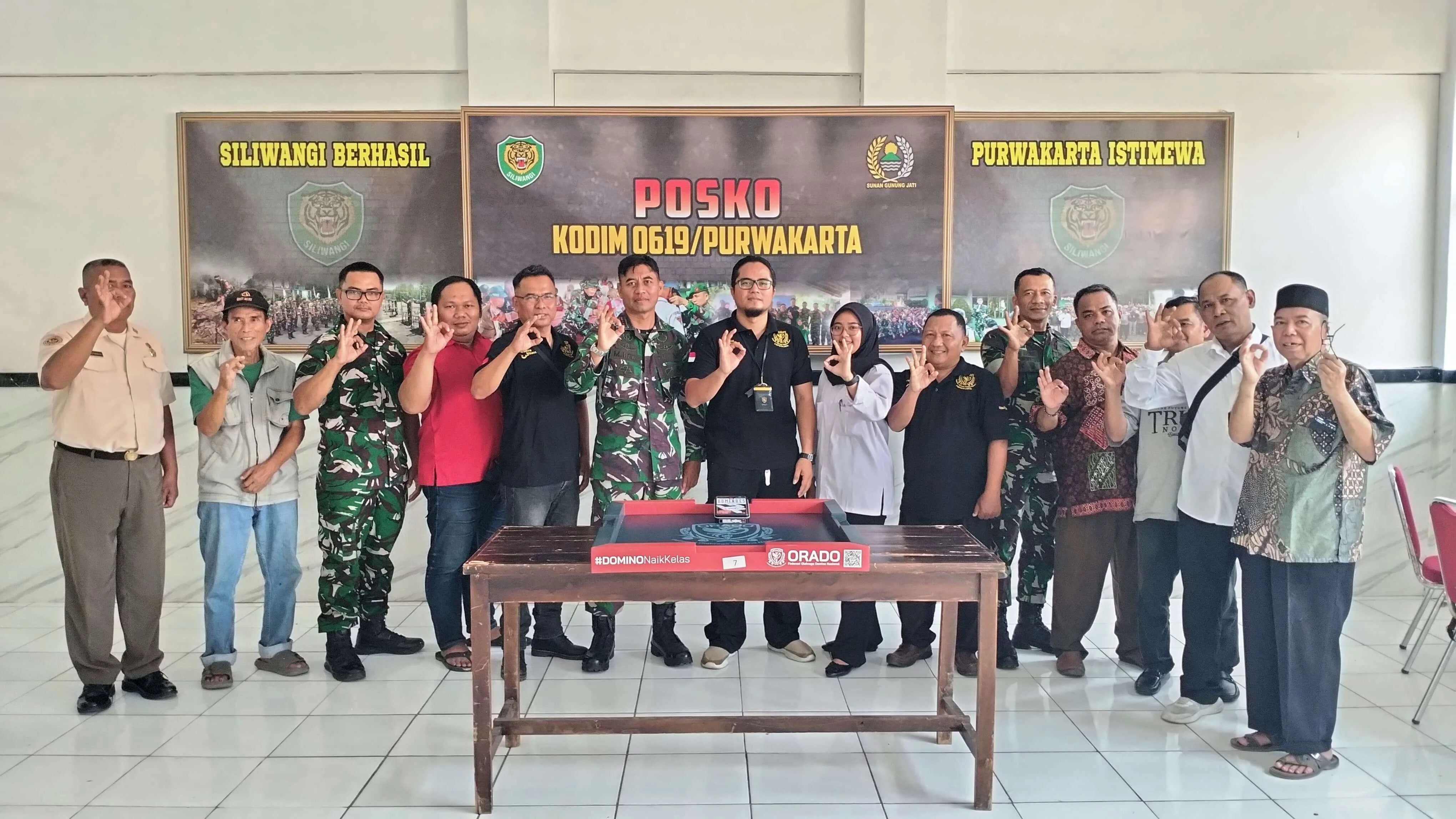 Orado Matangkan Persiapan Open Turnamen Domino Piala Panglima TNI