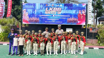 Polresta Karawang Kampanyekan Tertib Lalu Lintas Sejak Dini