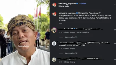 Sowan ke Jokowi di Solo, Eep Hidayat Gabung PSI ?