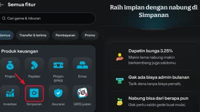 Cara Menabung di GoPay, Simpan Uang Makin Aman