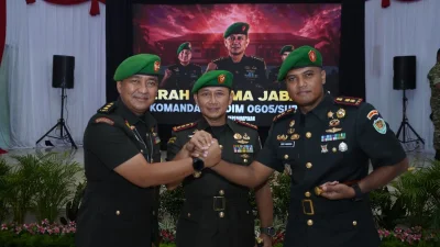 Sertijab Dandim 0605/Subang, Letkol Deny Widi Anggoro Resmi Pimpin Kodim Subang