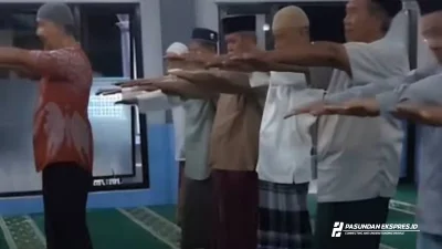 Jamaah Masjid di Subang Olahraga Usai Solat Subuh, Kegiatannya Bikin Sehat dan Kompak