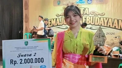 Harumkan Nama Sekolah Lewat Budaya, Fiorenza Siswi SMPN 1 Subang Raih Juara 2 Duta Pemajuan Kebudayaan
