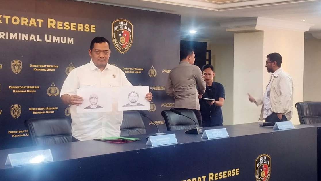 Polisi Rilis Sketsa Wajah Pelaku Pengeroyokan di Pejompongan, Ini Ciri-Cirinya