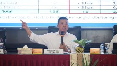 Menteri ATR/BPN: Transformasi Organisasi dan Layanan Pertanahan Harus Bermuara pada Kepastian bagi Masyarakat