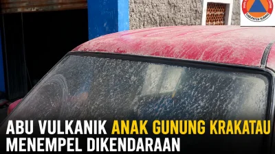Wilayah Subang Selatan Diduga Terdampak Sebaran Abu Vulkanik Gunung Anak Krakatau