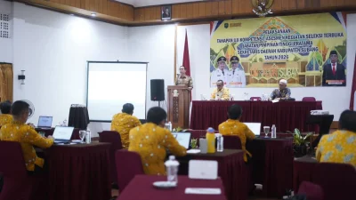 Uji Kompetensi Seleksi Sekretaris Daerah Kabupaten Subang Berlangsung Hari Ini dan Besok, Hasilnya Diumumkan 10 September Mendatang