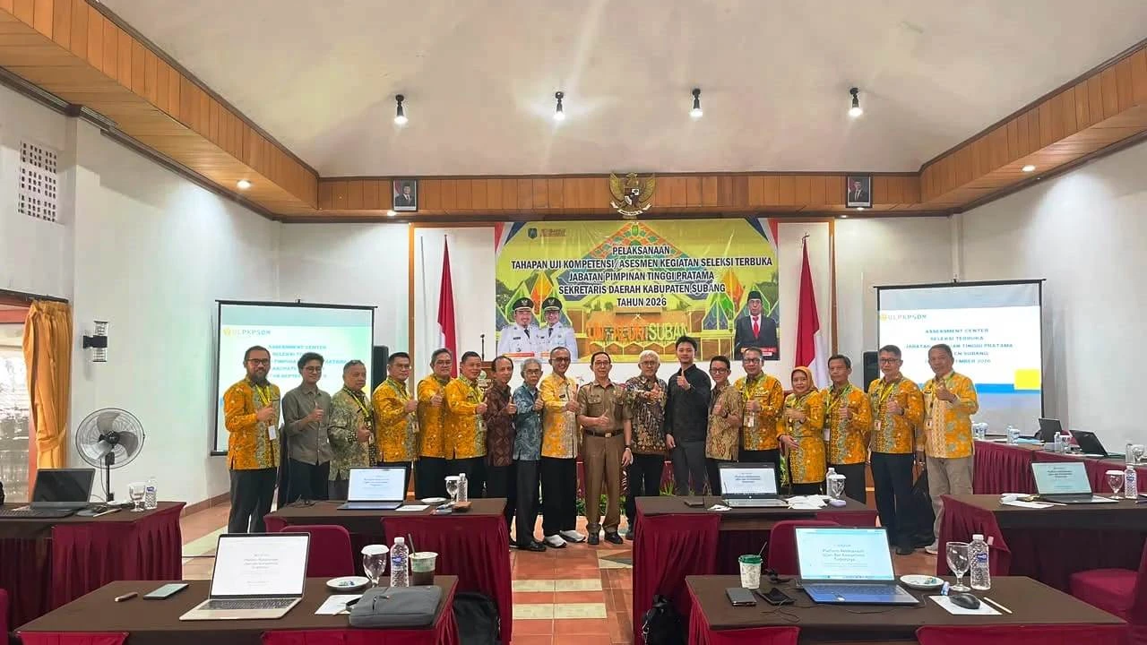 10 Peserta Ikuti Asesmen Seleksi Terbuka Calon Sekda Subang 2026