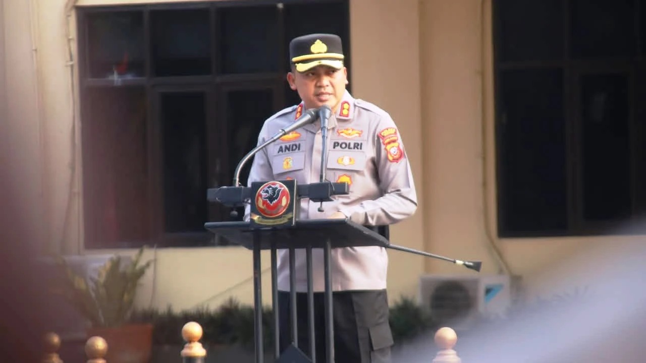 Kapolres Subang Ingatkan Warga Waspadai Abu Vulkanik Anak Krakatau