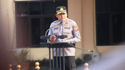 Kapolres Subang Ingatkan Warga Waspadai Abu Vulkanik Anak Krakatau