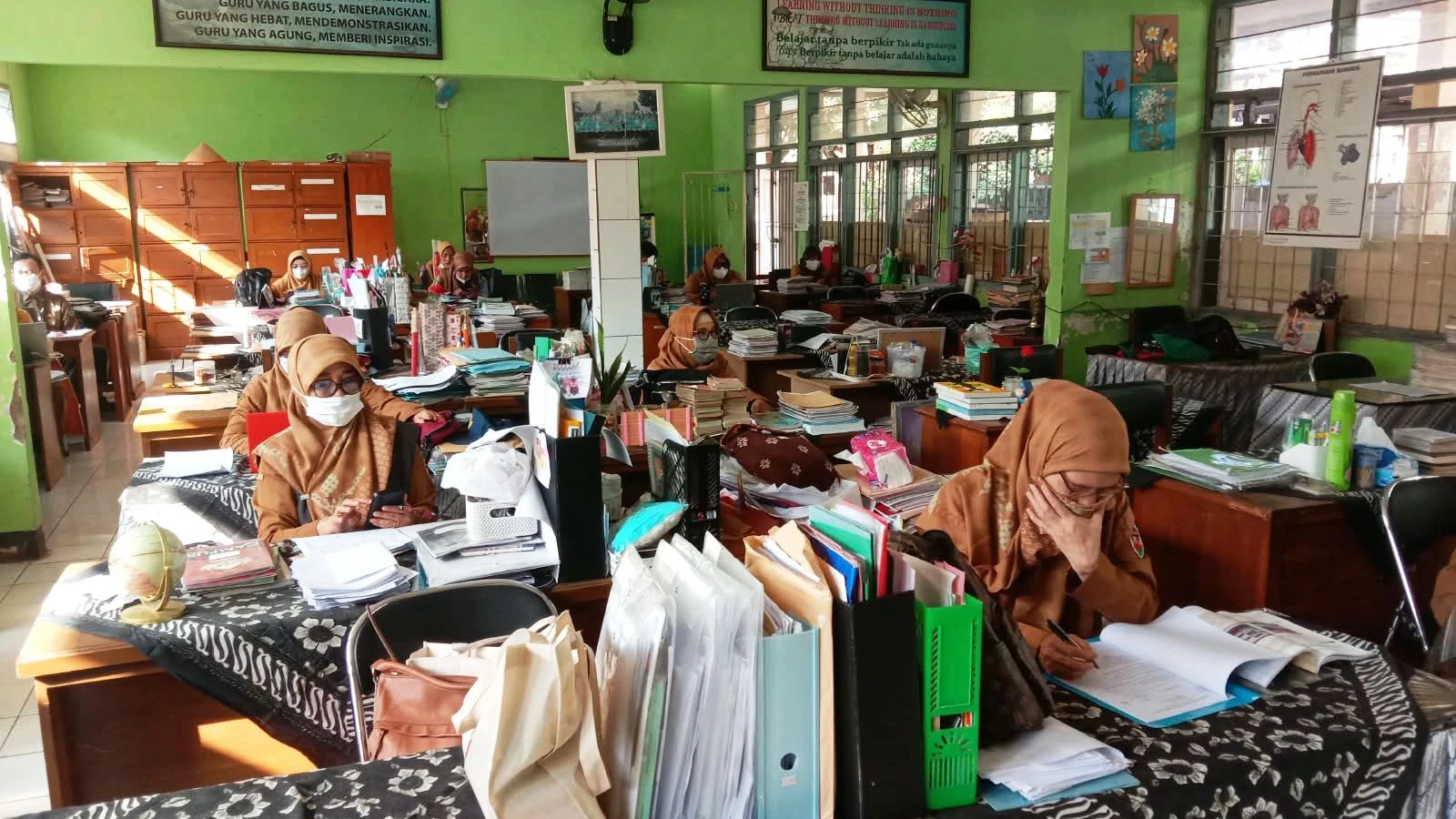 Dampak Abu Vulkanik, Sekolah Berlakukan Pembelajaran Jarak Jauh