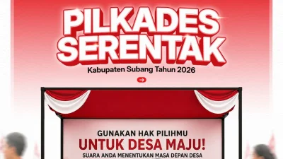 Timeline Pilkades Serentak Subang 2026, Ini Jadwal Pemungutan Suaranya