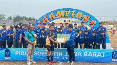 Kapolres Subang Apresiasi Piala Soeratin, Siapkan Liga Pelajar Presisi Jaga Rawat Jawa Barat