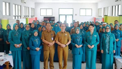 Sembilan Ketua PKK dan Posyandu Kecamatan di Kabupaten Subang Dilantik, Asep Nuroni Dorong Program Tak Sekadar Seremoni