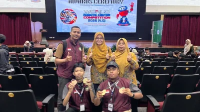 Tim Robotik MAN 1 Subang Raih Dua Gelar Internasional di Ajang World Robotic Center Competition 2026
