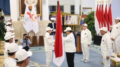 Presiden Prabowo Lepas Kontingen Asian Games 2026, Janjikan Bonus Rp 3 Miliar untuk Peraih Medali Emas