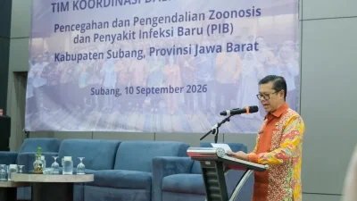 Tim Koordinasi Daerah Dibentuk Deteksi Dini Kesehatan Unggas Manusia dan Lingkungan, Kang Akur: Tegaskan Komitmen Kolektif