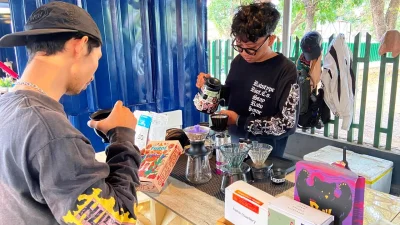Berawal dari Dapur dan Rasa Penasaran, EXP.BREW Hadirkan Eksperimen Kopi di Taman Kodim Subang