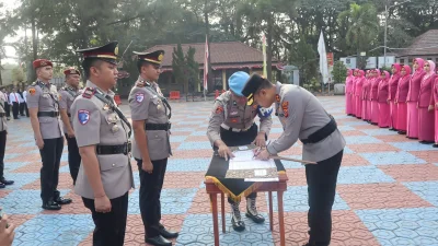 Rotasi Besar di Polres Subang, Wakapolres hingga Tiga Kapolsek serta Kasat Berganti