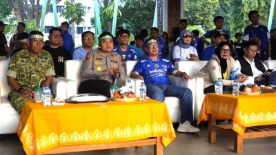 Nobar Persib vs Persija di Alun-Alun Subang, Kang Akur Imbau Bobotoh Jaga Kondusivitas