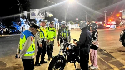 Sasar Daerah Rawan, Polres Subang Intensifkan Patroli Malam