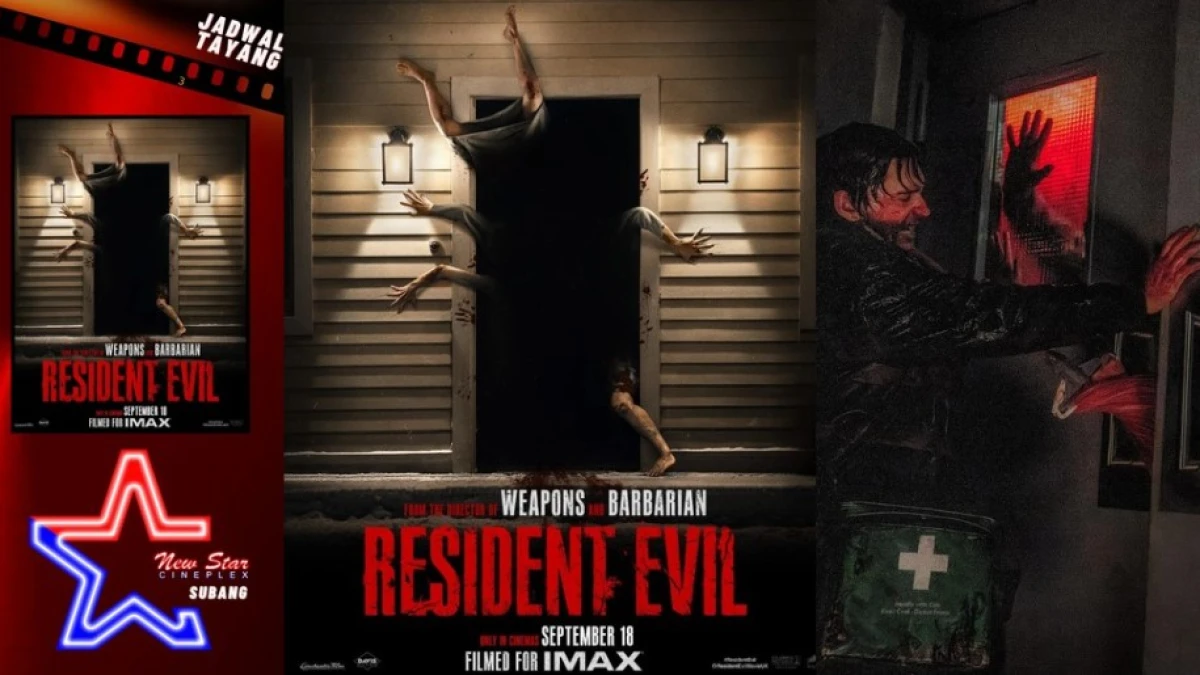 Film Resident Evil Reboot Tayang di NSC Subang, Ini Jadwal Lengkapnya
