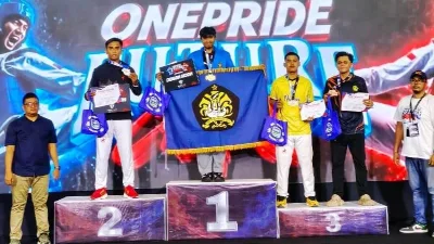 Wisnu Ramdhan Sapuetra Siswa MAN 1 Subang Raih Juara 3 Taekwondo
